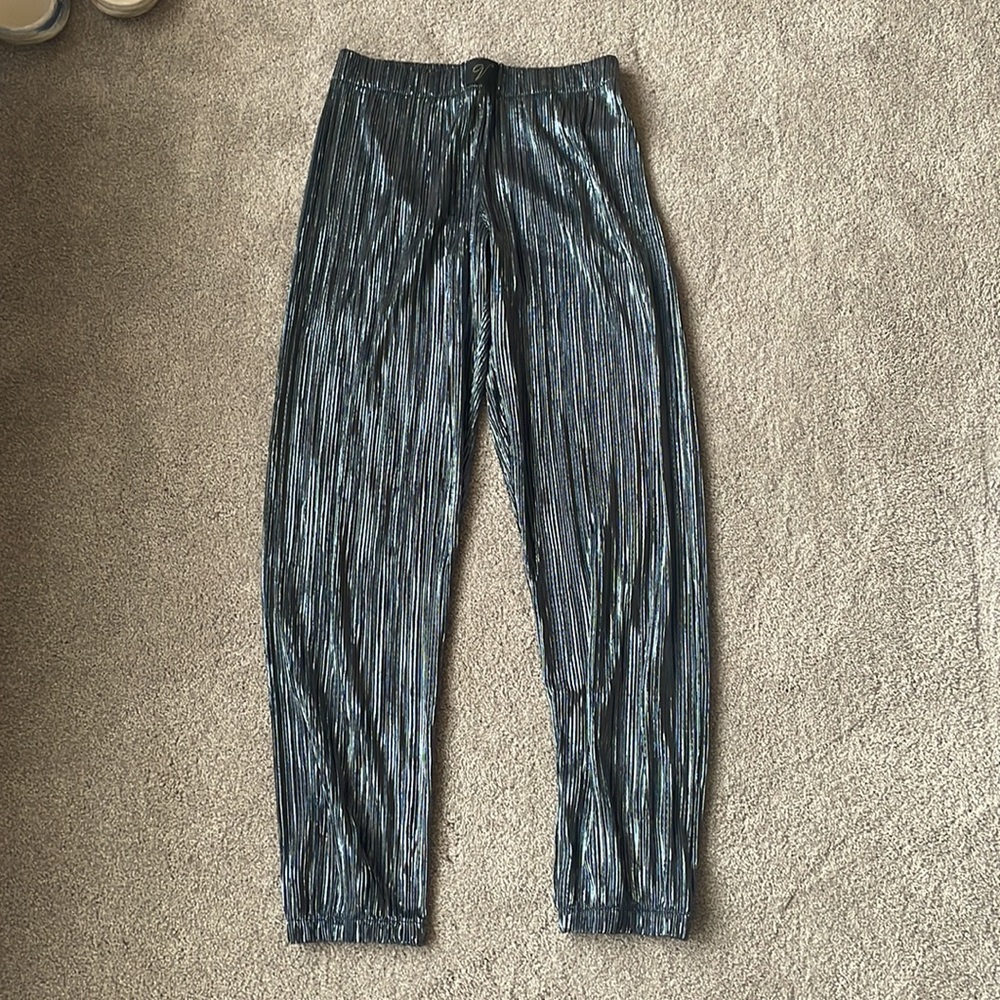 Victoria Secret Metallic Joggers (XS)